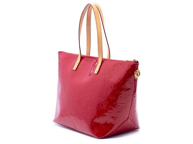 Louis Vuitton Red Monogram Vernis Bellevue GM Rosso - vista 2