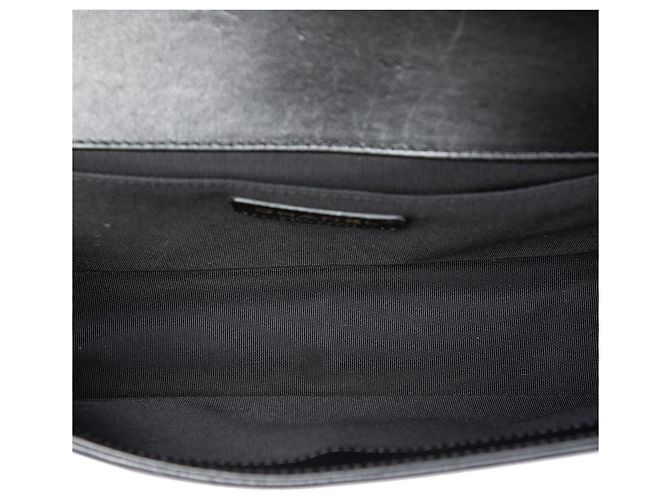 Chanel Black Old Medium Quilted Lambskin Boy Flap Nero - vista 4