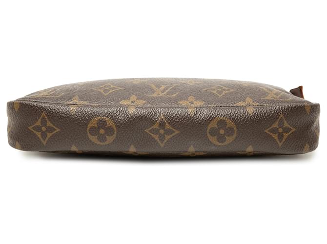 Louis Vuitton Brown Monogram Pochette Accessoires Marrone - vista 3
