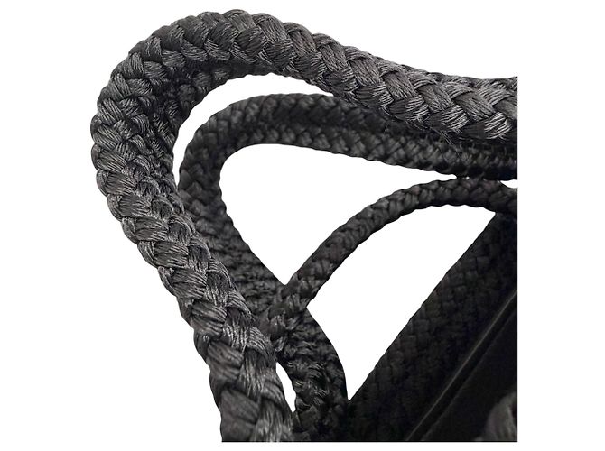 Bolso Ibiza Basket Balenciaga Pequeño de Nailon Negro - vista 10