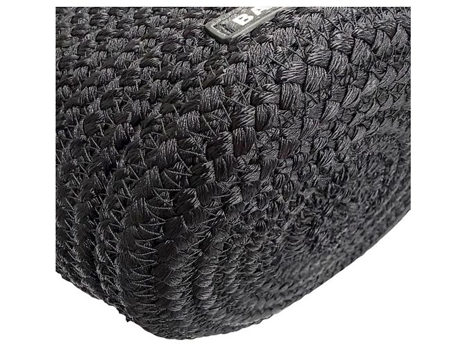 Bolso Ibiza Basket Balenciaga Pequeño de Nailon Negro - vista 9