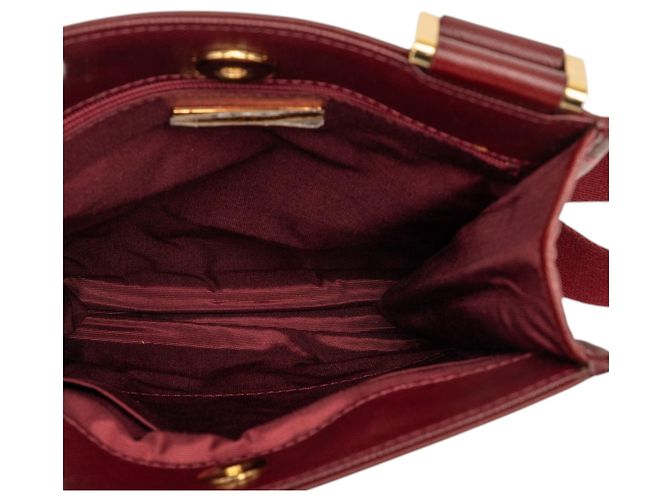 Borsa a tracolla Burberry Beige House Check Canvas - vista 4