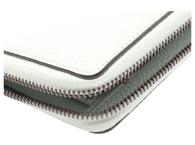 Bamboo Cartera larga Gucci de piel verde con bambú - vista 6