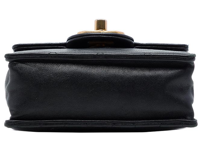 Chanel Black Quilted Lambskin Vertical Chic Pearls Flap Nero - vista 3