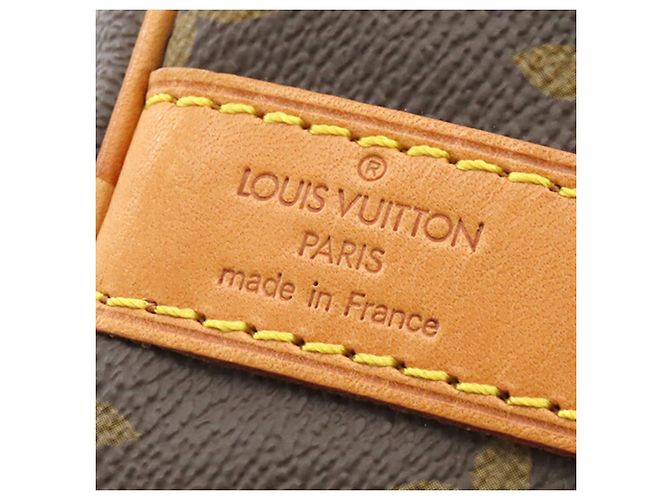 Louis Vuitton Brown Monogram Keepall Bandouliere 50 Marrone - vista 5