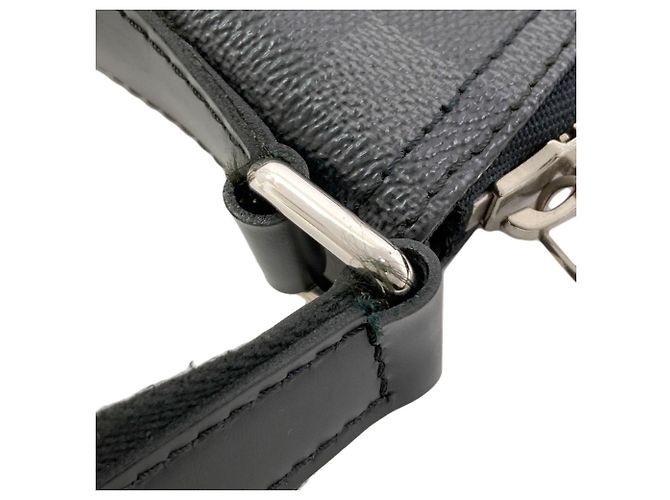 Borsa a tracolla Louis Vuitton Damier Graphite Mick PM Damier ebene - vista 10