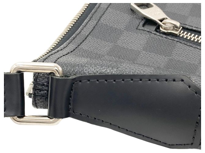 Borsa a tracolla Louis Vuitton Damier Graphite Mick PM Damier ebene - vista 9