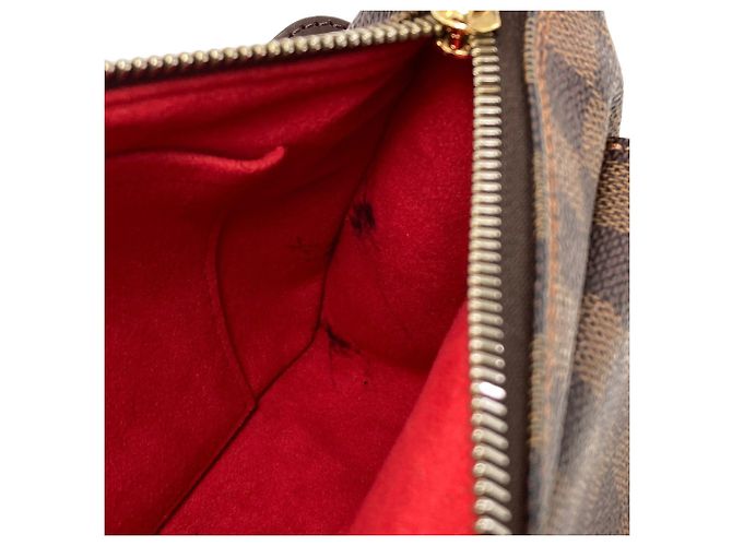 Borsa a tracolla Louis Vuitton Damier Canvas Damier ebene - vista 8