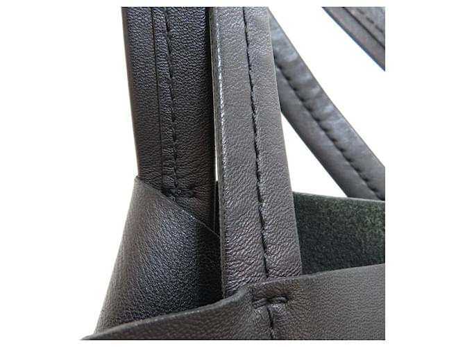 Céline Celine Horizontal Cabas Tote Bag Schwarz - Ansicht 12
