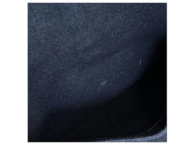 Hermès Bora Tote Bag Marineblau Canvas - Ansicht 9