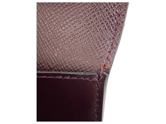 Borsa Louis Vuitton Monceau in pelle Taiga Marrone - vista 14