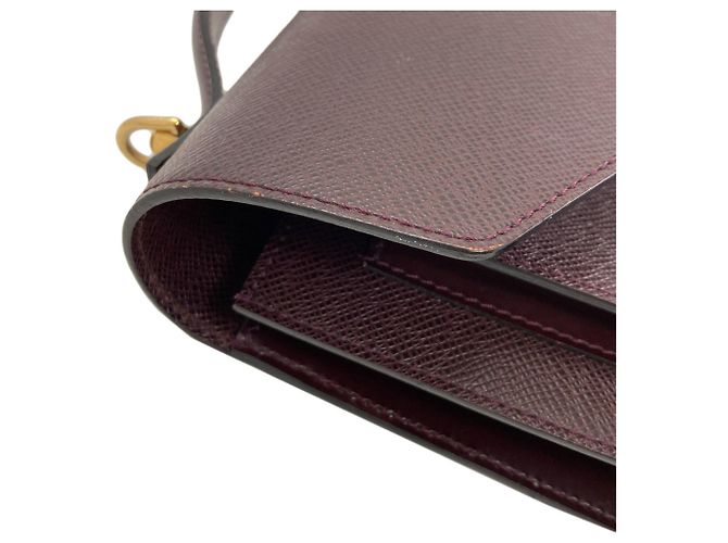 Borsa Louis Vuitton Monceau in pelle Taiga Marrone - vista 15