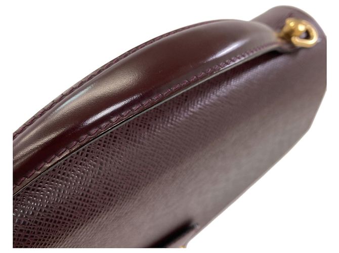 Borsa Louis Vuitton Monceau in pelle Taiga Marrone - vista 19