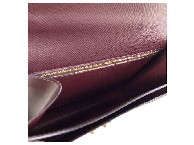 Borsa Louis Vuitton Monceau in pelle Taiga Marrone - vista 5