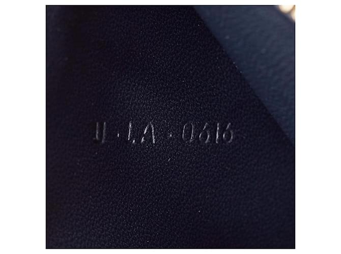 Céline Celine Medium Navy Box Bag Nero - vista 8