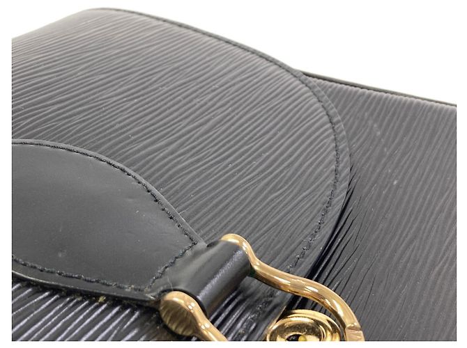 Borsa a tracolla Louis Vuitton Saint Cloud Nero - vista 15