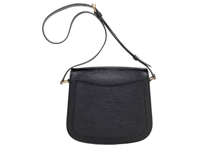 Borsa a tracolla Louis Vuitton Saint Cloud Nero - vista 2