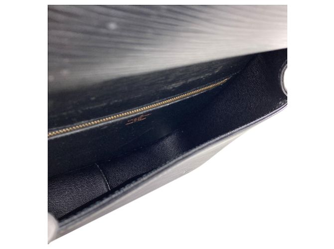 Borsa a tracolla Louis Vuitton Saint Cloud Nero - vista 5