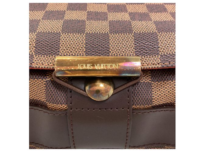 Sac à épaule Louis Vuitton Damier Canvas Abesses Damier ebène - vue 12