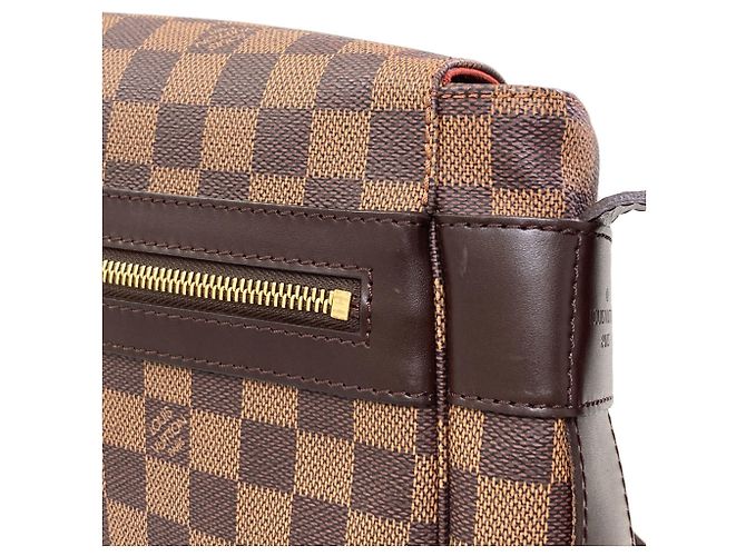 Sac à épaule Louis Vuitton Damier Canvas Abesses Damier ebène - vue 9