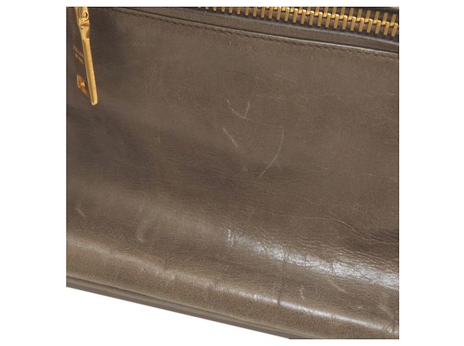 Borsa a mano in pelle 2-Way Prada da donna Marrone - vista 13