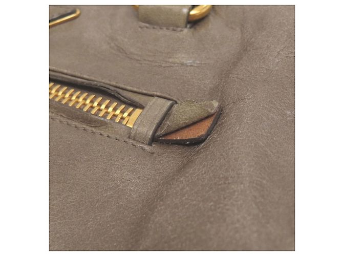 Borsa a mano in pelle 2-Way Prada da donna Marrone - vista 15