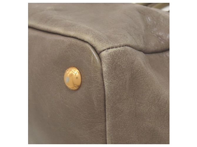 Borsa a mano in pelle 2-Way Prada da donna Marrone - vista 24