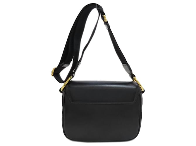 Borsa a tracolla Prada Triangle Logo Nero - vista 2