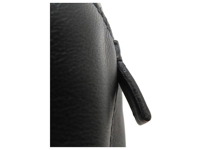 Borsa Mini Boston Prada BR3091 con logo impresso Nero - vista 12