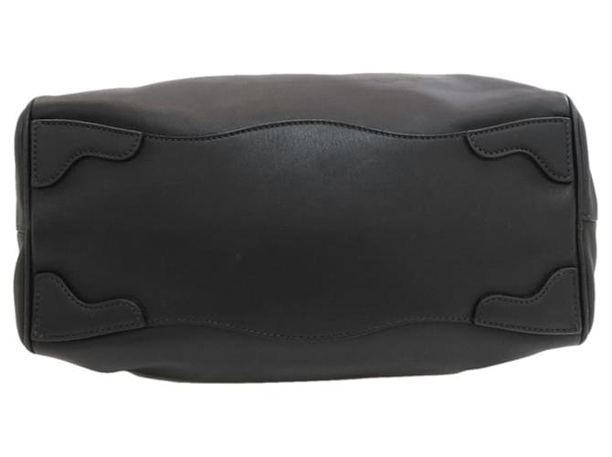 Borsa Mini Boston Prada BR3091 con logo impresso Nero - vista 4