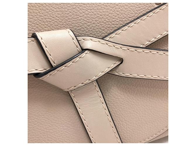 Borsa a mano 2-Way Loewe Gate Top Handle Mini Beige - vista 12