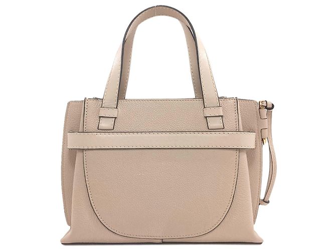 Borsa a mano 2-Way Loewe Gate Top Handle Mini Beige - vista 2
