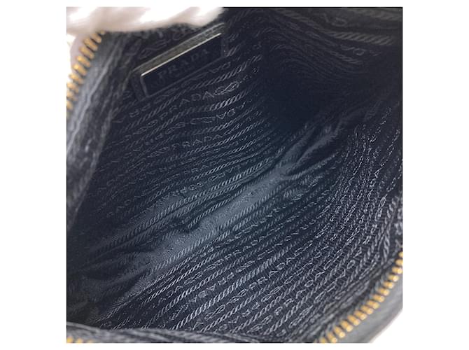 Borsa a tracolla Prada in nylon Nero - vista 5