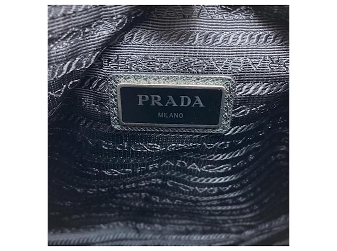 Borsa a tracolla Prada in nylon Nero - vista 6