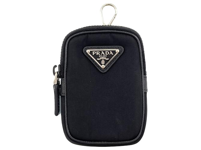 Borsa a tracolla Prada in nylon Nero - vista 8