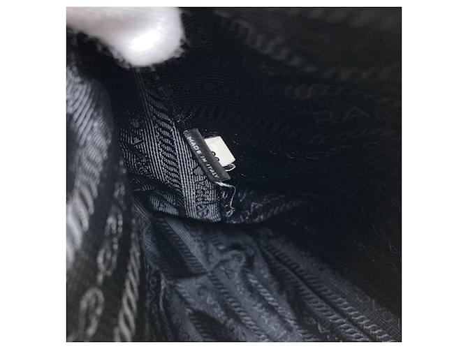 Borsa a tracolla Prada in nylon Nero - vista 9