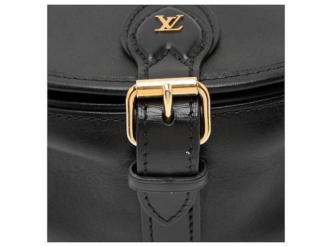 Borsa a tracolla Louis Vuitton Tambourin NM in pelle di vitello Nero - vista 10