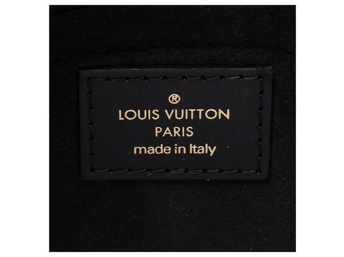 Borsa a tracolla Louis Vuitton Tambourin NM in pelle di vitello Nero - vista 8