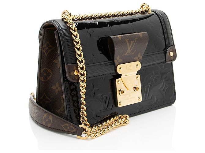 Borsa a tracolla Louis Vuitton Monogram Epi Vernis Wynwood Nero - vista 2