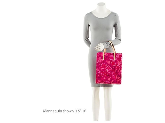 Louis Vuitton Limited Edition Monogram Vernis Ikat Catalina N/S Tote Rosa - vista 5