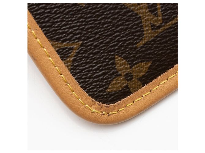 Louis Vuitton Monogram Canvas CarryAll MM Pochette Marrone - vista 10