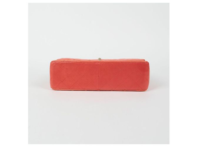 Chanel Borsa a tracolla grande classica Arancione - vista 8