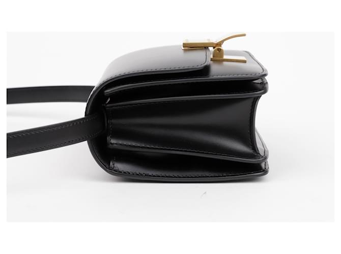 Céline Borsa a Tracolla Piccola Classic Box Nero - vista 4