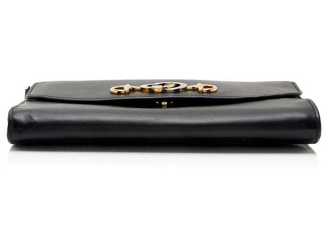 Borsa a tracolla Gucci Zumi in pelle Nero - vista 4