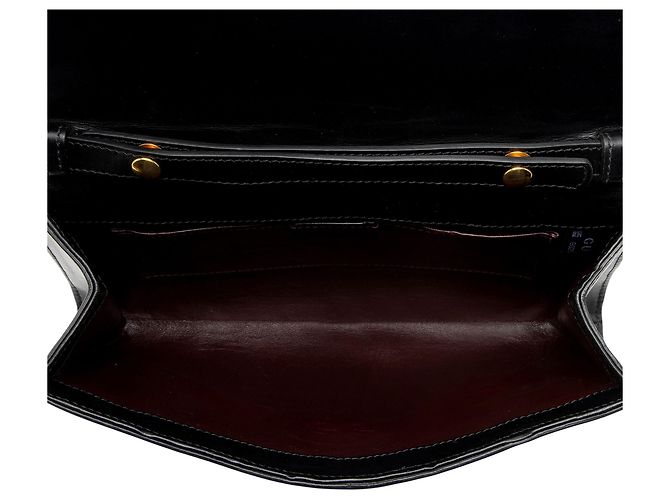 Borsa a tracolla Gucci Zumi in pelle Nero - vista 7