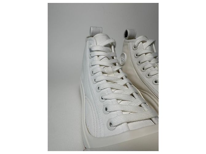 Bottega Veneta Vulcan High-Top Sneaker Weiß - Ansicht 11