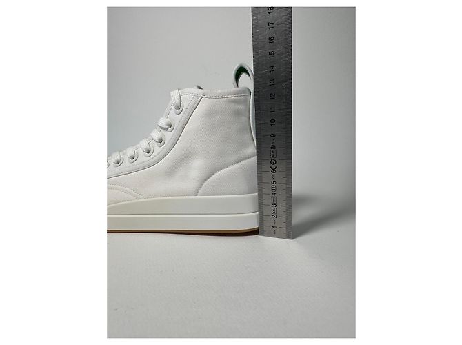 Bottega Veneta Vulcan High-Top Sneaker Weiß - Ansicht 13