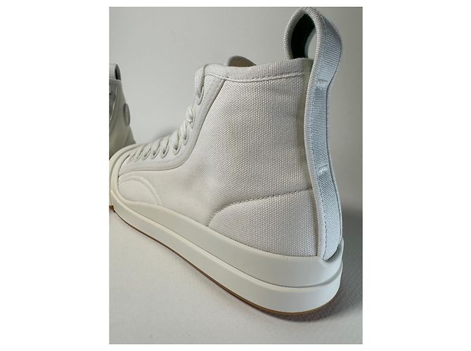 Bottega Veneta Vulcan High-Top Sneaker Weiß - Ansicht 14