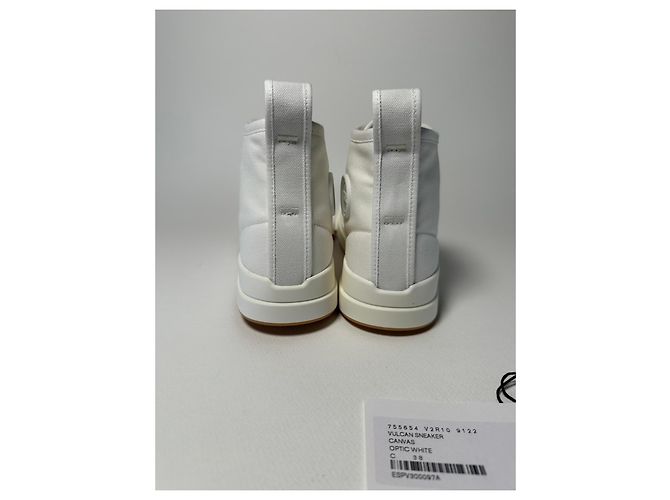 Bottega Veneta Vulcan High-Top Sneaker Weiß - Ansicht 4