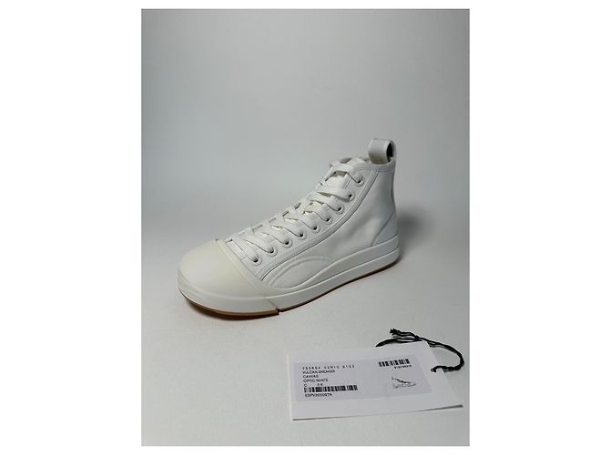 Bottega Veneta Vulcan High-Top Sneaker Weiß - Ansicht 6
